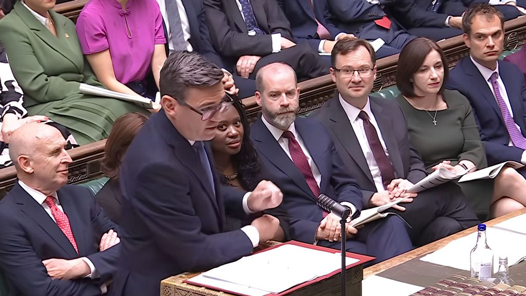 Badenoch tells Burnham he wants to 'take us back to the 1970s' at his first PMQs