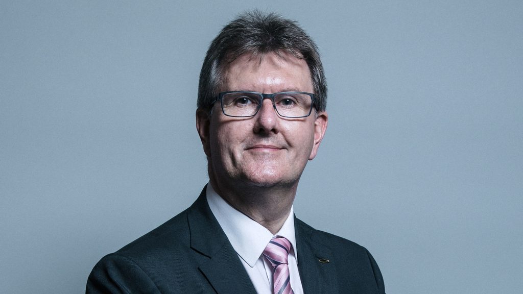 Former DUP leader Jeffrey Donaldson jailed for 15 years over child sex abuse