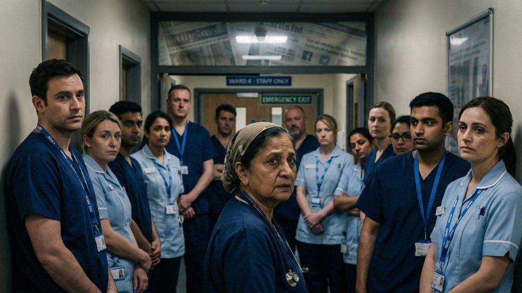 Medical royal colleges chair warns anti-migrant rhetoric is deterring overseas NHS staff