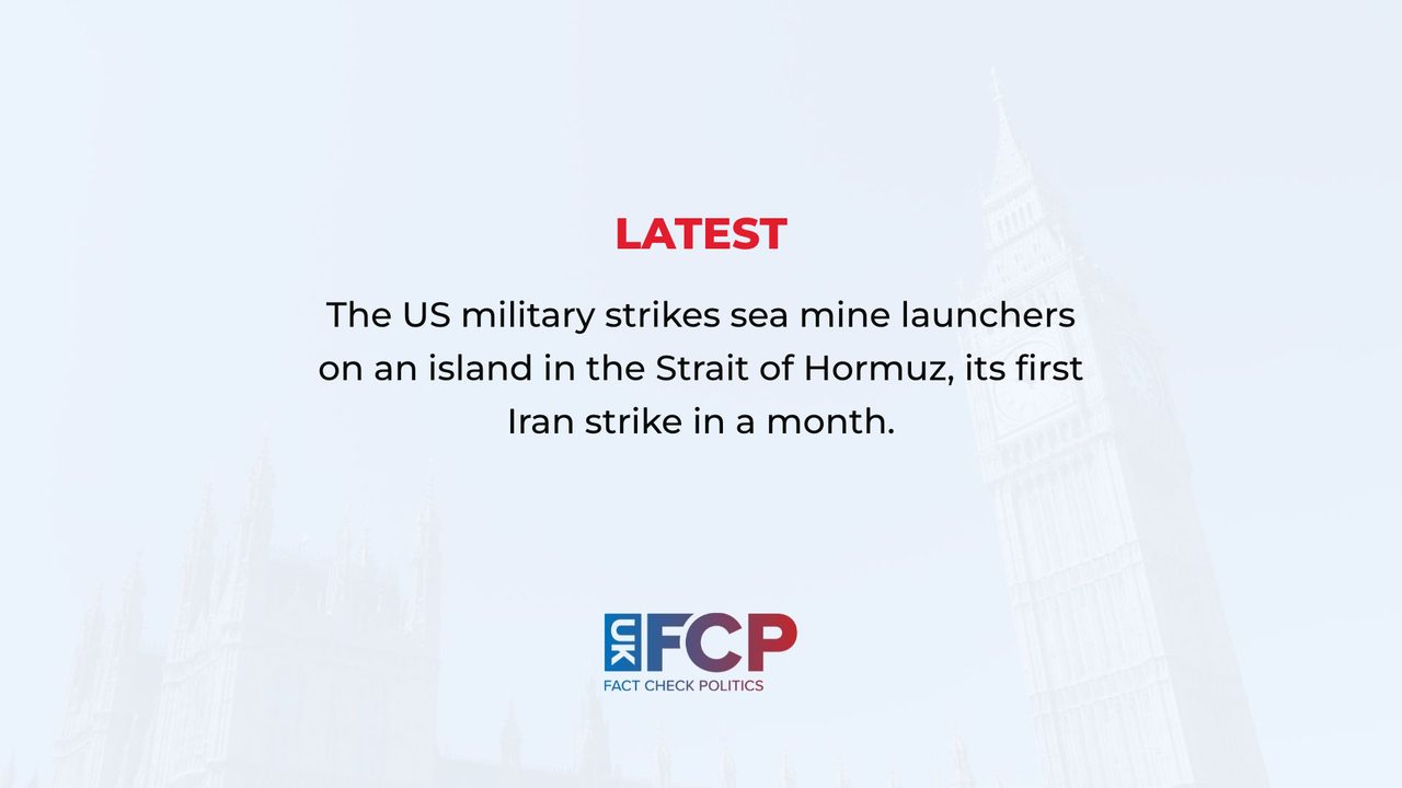 US strikes island in Strait of Hormuz, hitting sea mine launchers