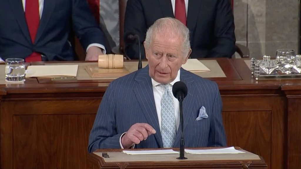 King Charles tells Congress UK-US partnership is ‘more important’ than ever