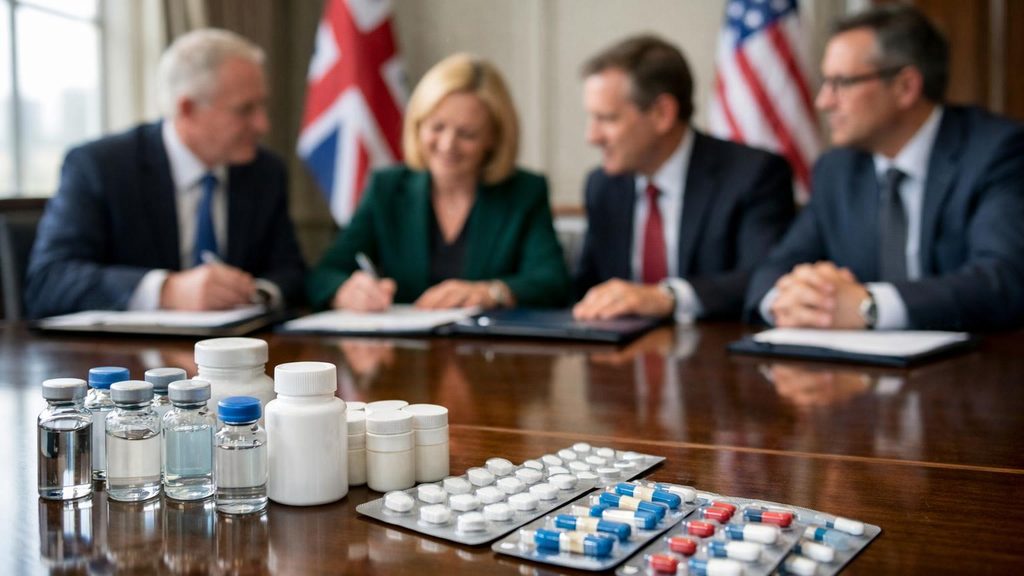 Britain finalises US pharmaceuticals deal with tariff-free access and higher NHS drug prices