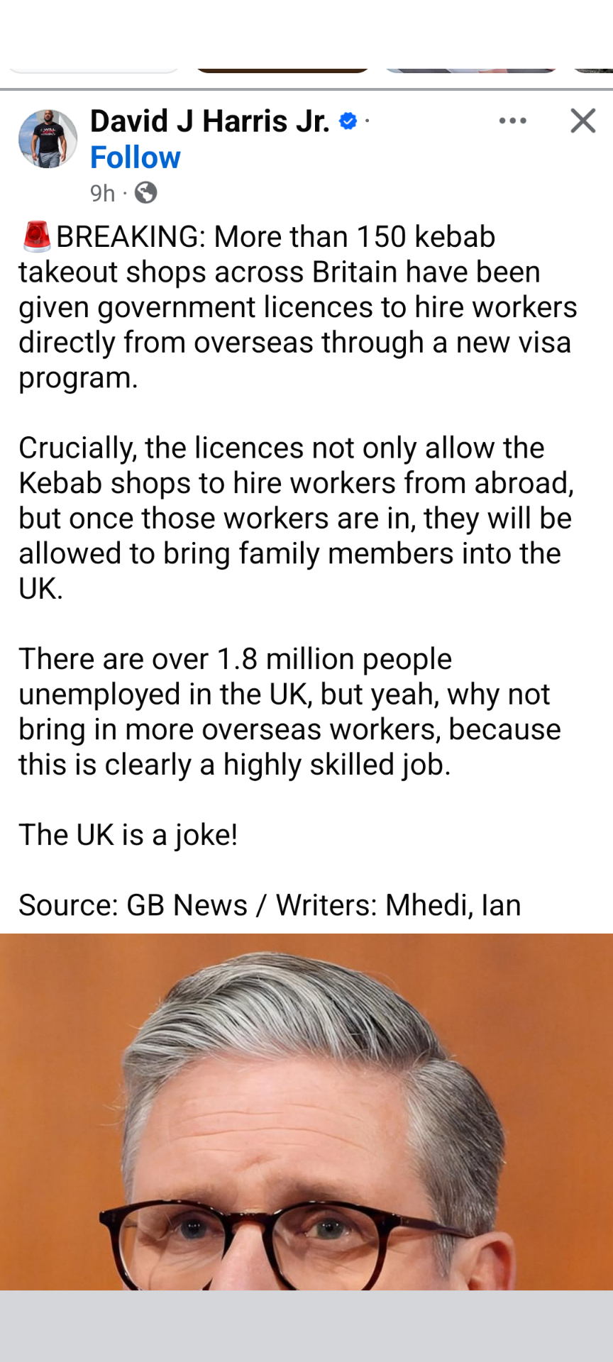Uploaded image for fact checking