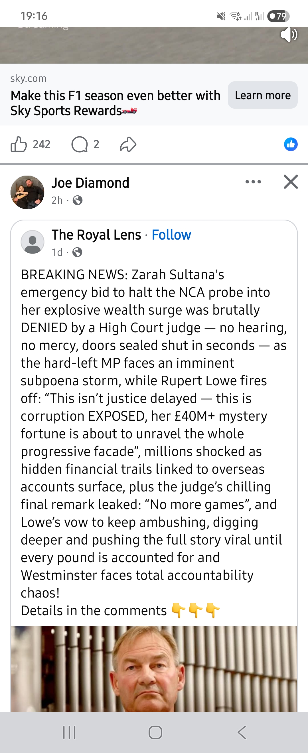 Uploaded image for fact checking