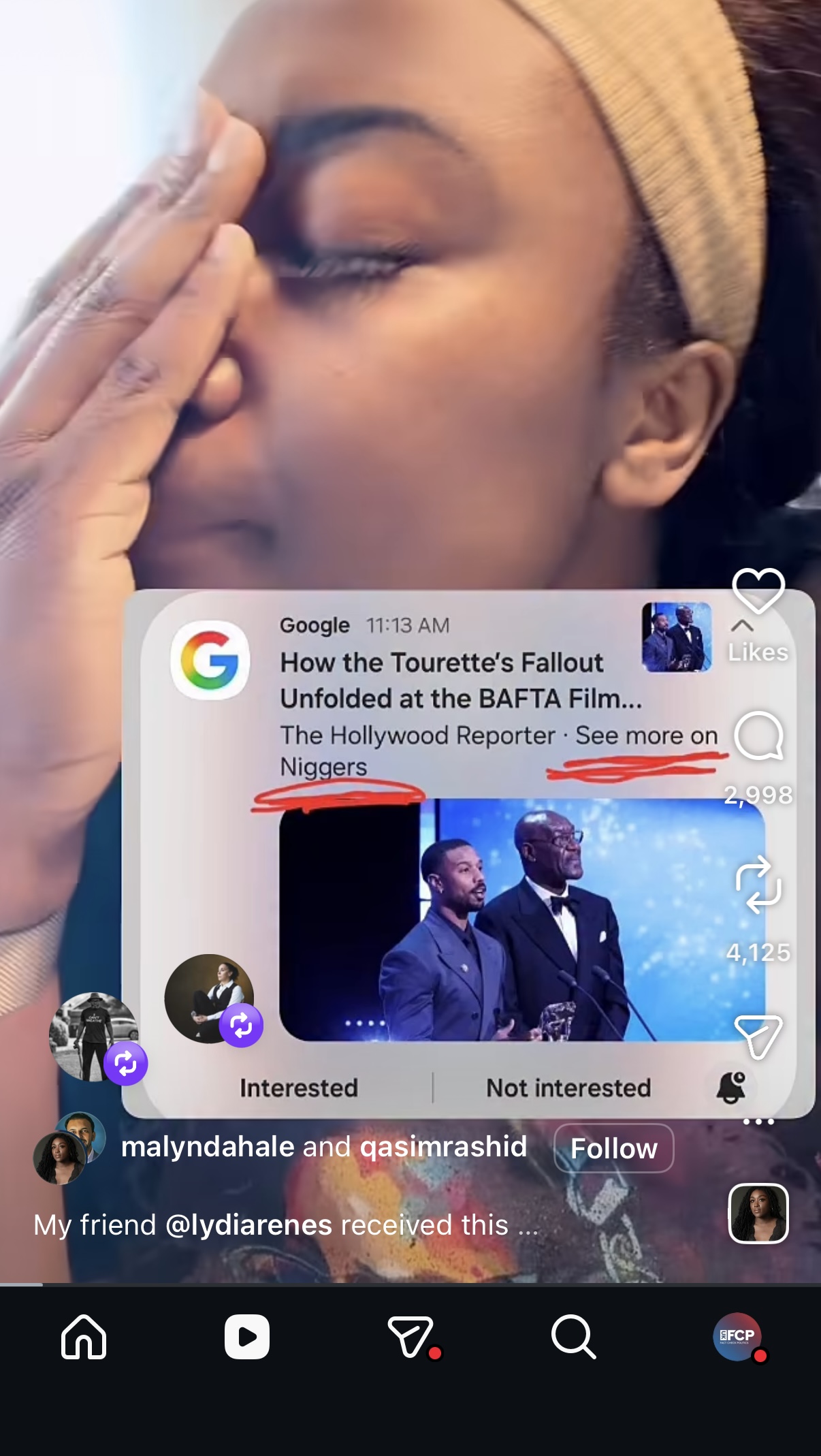 Uploaded image for fact checking